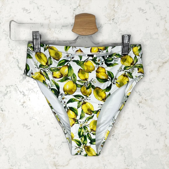 NEW Nip Tuck Lemon High Waisted Swim Bottom - Picture 1 of 7